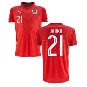 2016 Austria Janko 21 Home Soccer Jersey