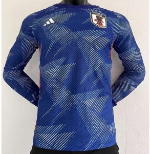 2022 FIFA World Cup Japan Long Sleeve Home Soccer Jersey Shirt Player Version