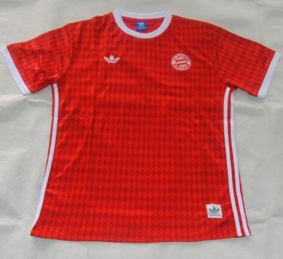 2016-17 Bayern Munich Red White Training Shirt