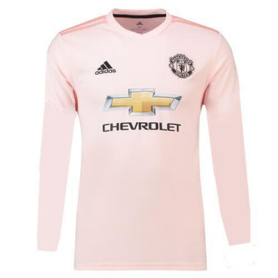 2018-19 Manchester United LS Away Soccer Jersey