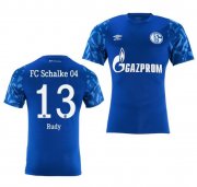 2019-20 Schalke 04 Home Soccer Jersey Shirt Sebastian Rudy #13