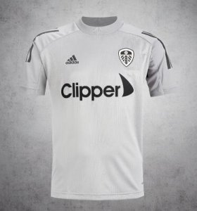 2020-21 Leeds United Grey Training Shirt