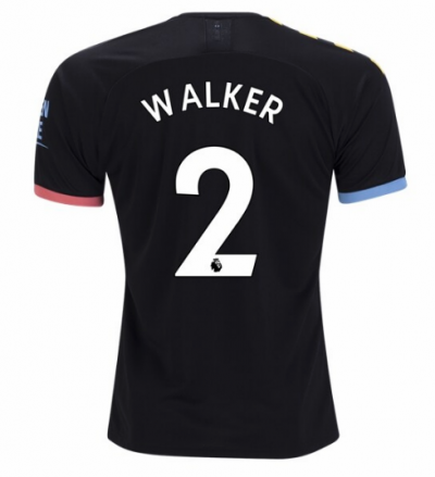 2019-20 Manchester City Away Soccer Jersey Shirt Walker #2