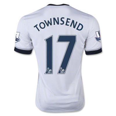 2015-16 Tottenham Hotspur TOWNSEND #17 Home Soccer Jersey