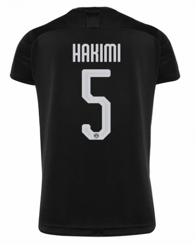 2019-20 Borussia Dortmund Away Soccer Jersey Shirt Hakimi 5