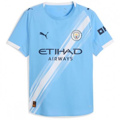 2025-26 Manchester City Home Soccer Jersey Shirt Player Version