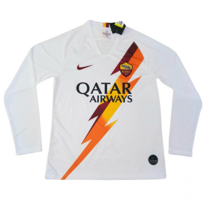 2019-20 AS Roma LS Away Soccer Jersey Shirt