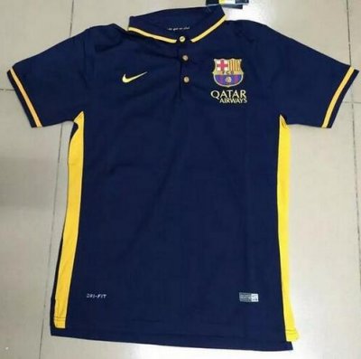 2016-17 Barcelona Navy Polo Shirt