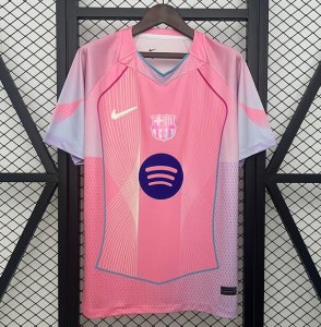 2025-26 Barcelona Pink Special Edition Soccer Jersey Shirt