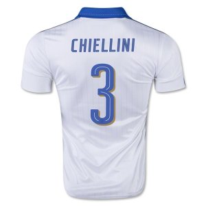 2015-16 Italy CHIELLINI 3 Away Soccer Jersey
