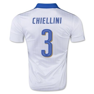 2015-16 Italy CHIELLINI 3 Away Soccer Jersey