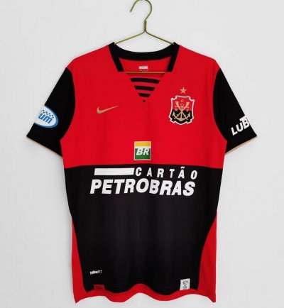 2007-08 Flamengo Retro Home Soccer Jersey Shirt