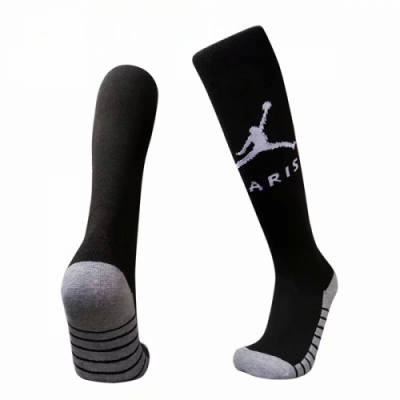 2018-19 PSG Jordan Third Away Black Soccer Socks