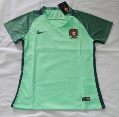 2016 Euro Portugal Women's Away Soccer Jersey