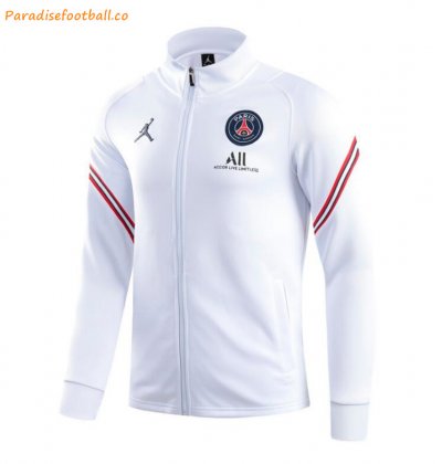 2021-22 PSG x Jordan White Training Jacket