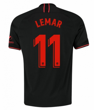 2019-20 Atletico Madrid Away Soccer Jersey Shirt Lemar 11
