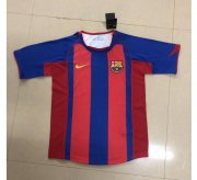 2004-05 Barcelona Retro Home Soccer Jersey Shirt