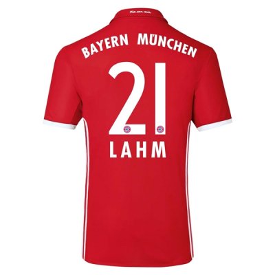 2016-17 Bayern Munich 21 LAHM Home Soccer Jersey