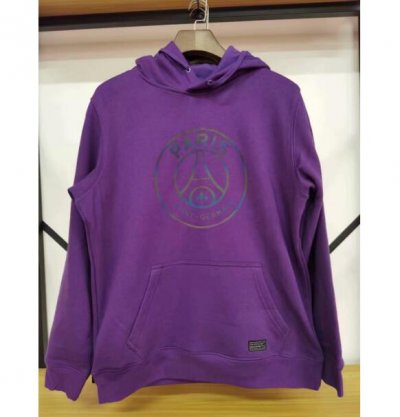 2020-21 PSG Purple Hoody Sweater Top