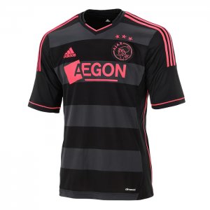 13-14 Ajax Away Black Soccer Jersey Shirt 13-14 Ajax Away Black Soccer Jersey Shirt