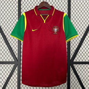 1999-2000 Portugal Retro Home Soccer Jersey Shirt