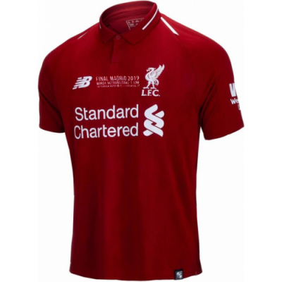2018-19 Liverpool UCL Final Home Soccer Jersey Shirt