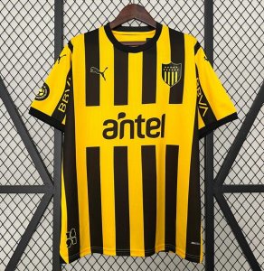 2024-25 Club Atlético Peñarol Home Soccer Jersey Shirt