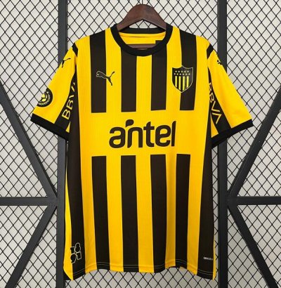 2024-25 Club Atlético Peñarol Home Soccer Jersey Shirt