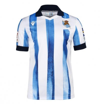 2023-24 Real Sociedad Home Soccer Jersey Shirt