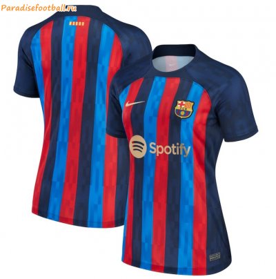 2022-23 Barcelona Home Women Soccer Jersey Shirt