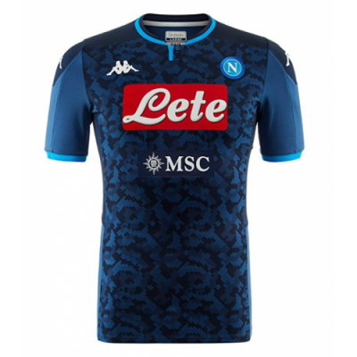2019-20 Napoli Goalkeeper Blue Soccer Jersey Shirt