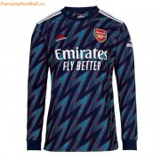 2021-22 Arsenal Long Sleeve Third Away Soccer Jersey Shirt