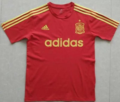 2016 Euro Spain Red Training Shirt