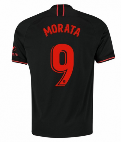 2019-20 Atletico Madrid Away Soccer Jersey Shirt Morata 9