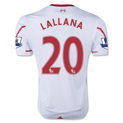2015-16 Liverpool LALLANA #20 Away Soccer Jersey