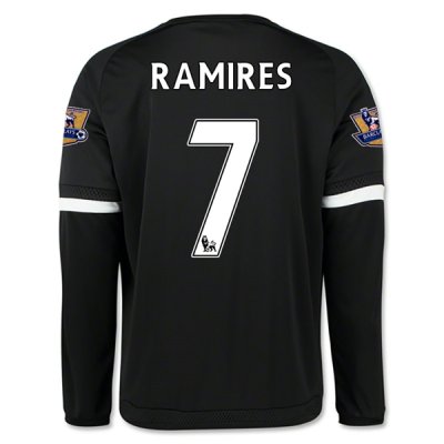 2015-16 Chelsea RAMIRES #7 LS Third Soccer Jersey