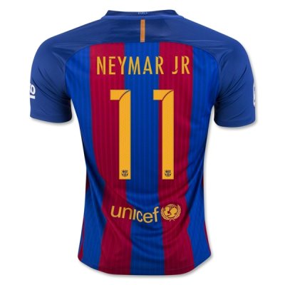 2016-17 Barcelona 11 NERYMAR JR Home Soccer Jersey
