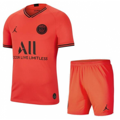 2019-20 Psg Jordan Away Soccer Jersey Kit (Shirt + Shorts)