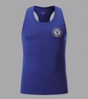 2020-21 Chelsea Blue Narrow-Back Vest Soccer Jersey Shirt