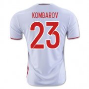 2016 Russia Kombarov 23 Away Soccer Jersey
