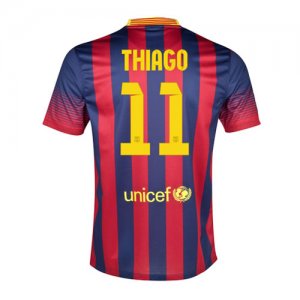 13-14 Barcelona #11 Thiago Home Soccer Jersey Shirt 13-14 Barcelona #11 Thiago Home Soccer Jersey Shirt