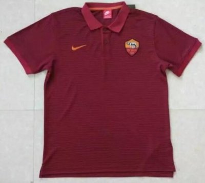 2016-17 Roma Red Polo Shirt