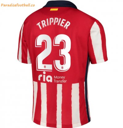 2020-21 Atlético de Madrid Home Soccer Jersey Shirt with Trippier 23 printing
