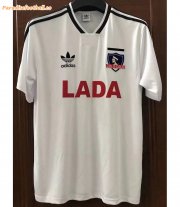 1991 Colo-Colo Retro Home White Soccer Jersey Shirt