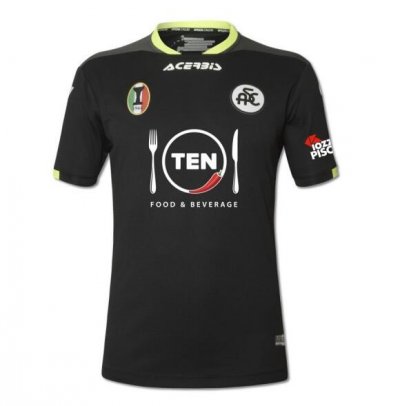 2020-21 Spezia Calcio Black Away Soccer Jersey Shirt