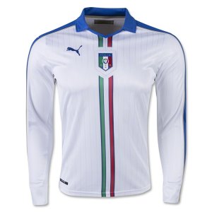 2016 Italy LS Away Soccer Jersey