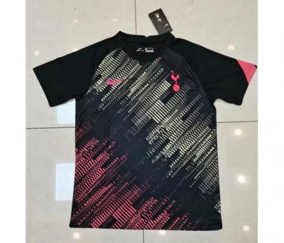 2020-21 Tottenham Hotspur Black Pink Training Shirt