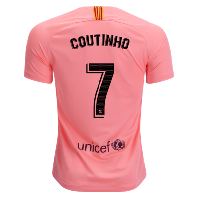 2018-19 FC Barcelona Third Soccer Jersey Shirt Philippe Coutinho #7