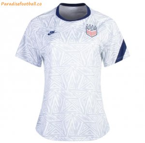 2021 USA White Women Training Shirt