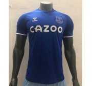 2020-21 Everton Home Blue Soccer Jersey Shirt Player Version